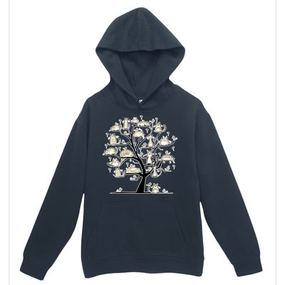 Cats On Trees Urban Pullover Hoodie