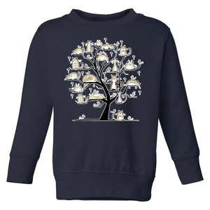 Cats On Trees Toddler Sweatshirt