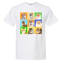 Cats Photo Portraits Collage Garment-Dyed Heavyweight T-Shirt