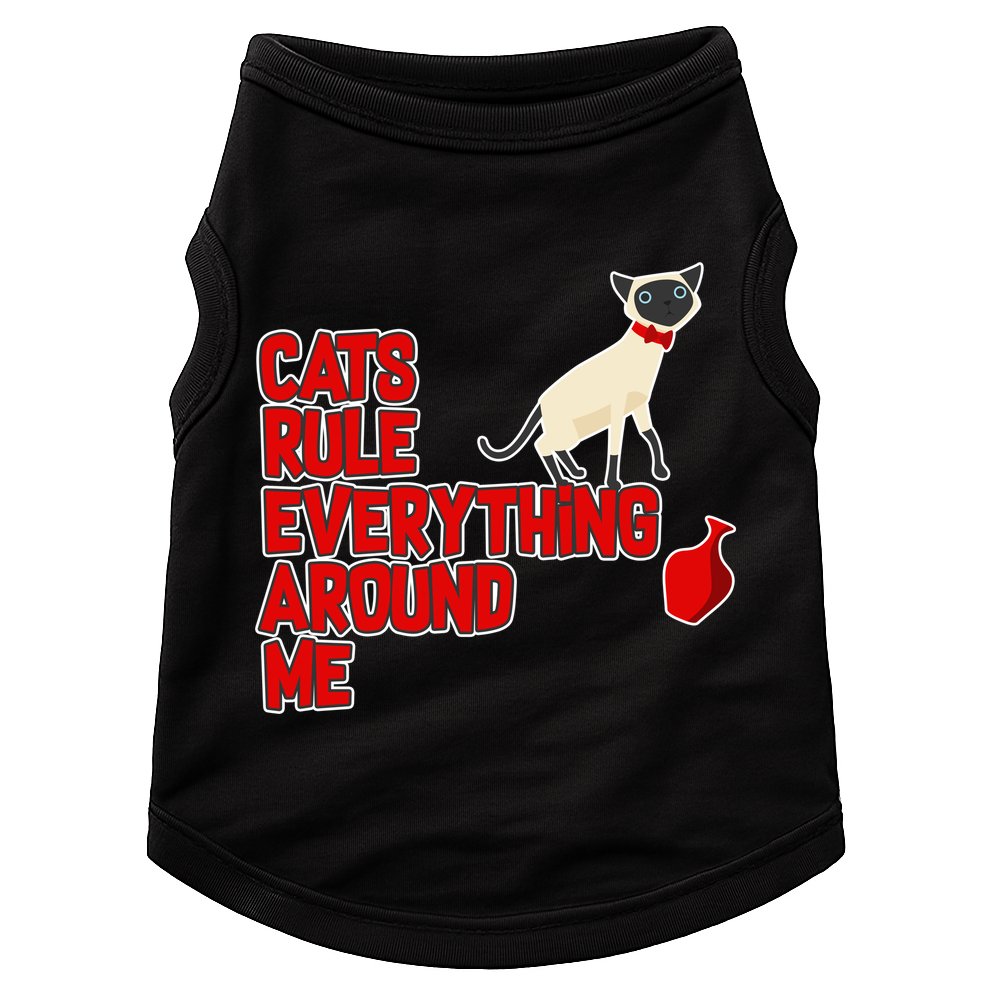 Cats Rule Everything Around Me  Doggie Tank