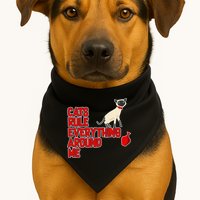 Cats Rule Everything Around Me  USA-Made Doggie Bandana