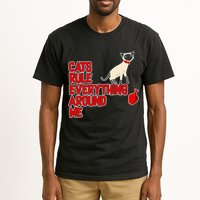 Cats Rule Everything Around Me  Tall T-Shirt