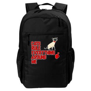 Cats Rule Everything Around Me  Daily Commute Backpack