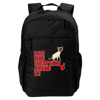 Cats Rule Everything Around Me  Backpack