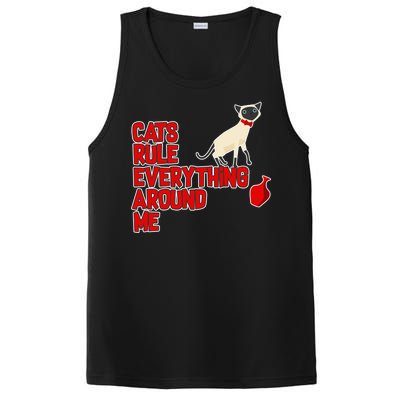 Cats Rule Everything Around Me  PosiCharge Competitor Tank