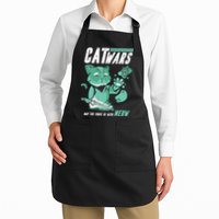 CatWars Funny Cat War Spoof Apron