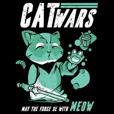 CatWars Funny Cat War Spoof T-Shirt