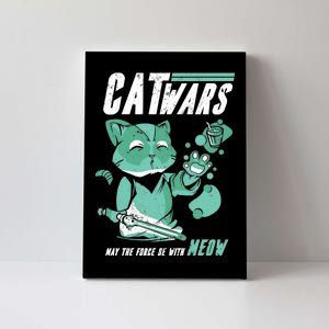 CatWars Funny Cat War Spoof Canvas