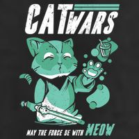 CatWars Funny Cat War Spoof Adult Drive Performance Visor