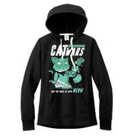 CatWars Funny Cat War Spoof Women's Fleece Hoodie