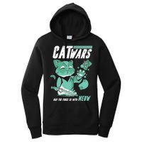 CatWars Funny Cat War Spoof Women's Pullover Hoodie