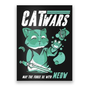 CatWars Funny Cat War Spoof Poster