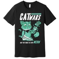 CatWars Funny Cat War Spoof Premium T-Shirt