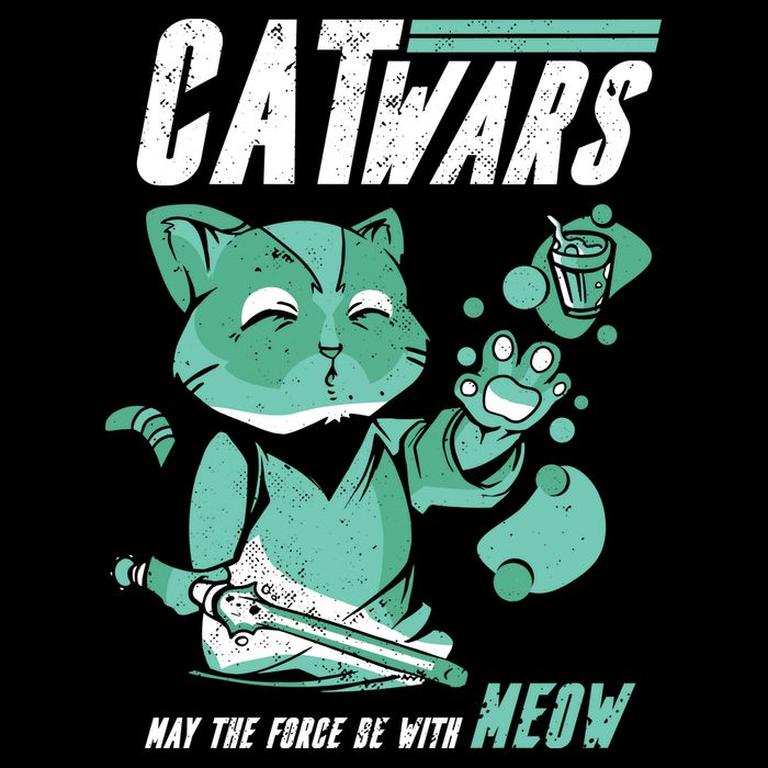 CatWars Funny Cat War Spoof Premium T-Shirt