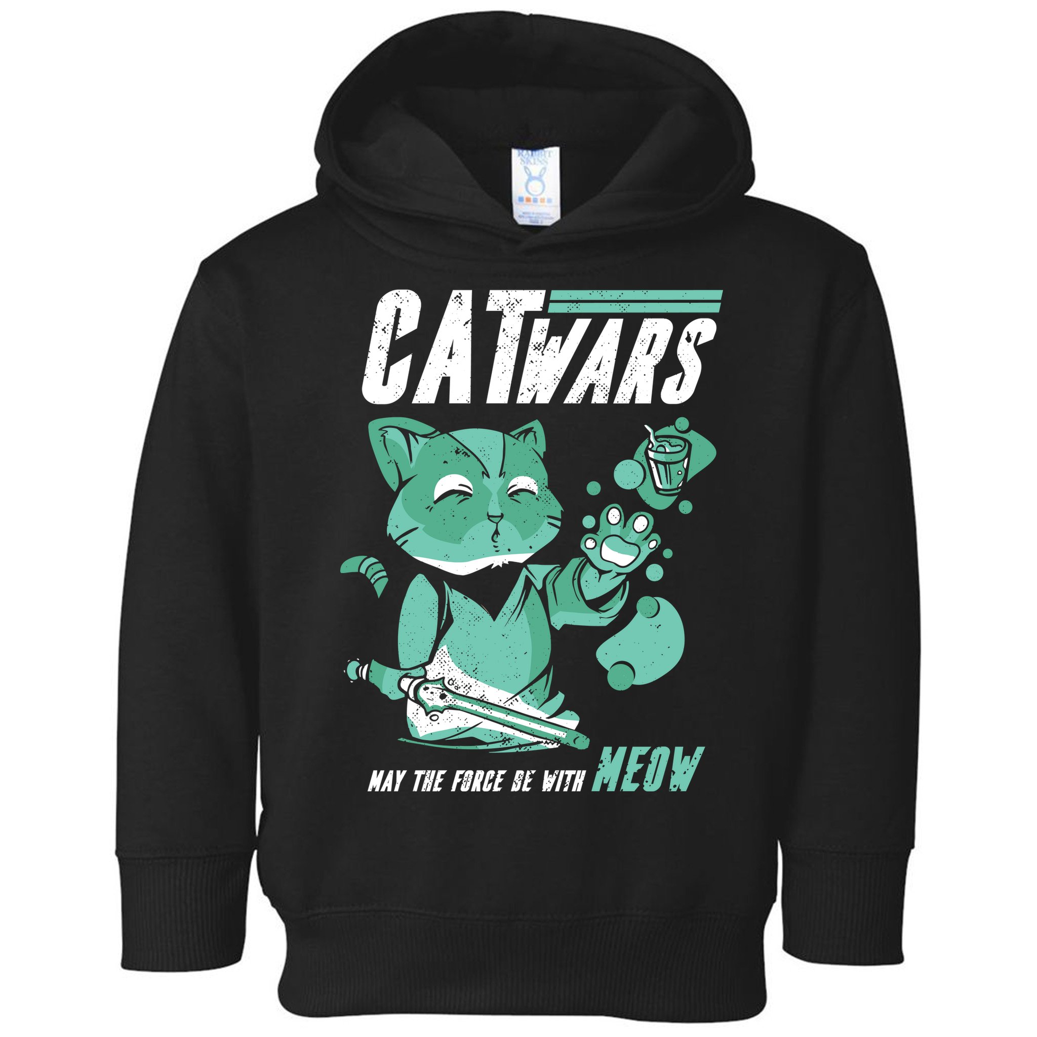 CatWars Funny Cat War Spoof Toddler Hoodie