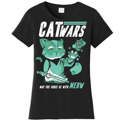 CatWars Funny Cat War Spoof Women's T-Shirt