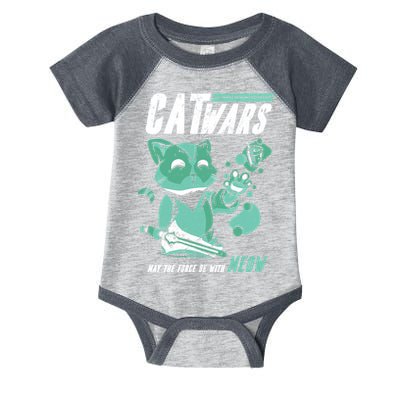 CatWars Funny Cat War Spoof Infant Baby Jersey Bodysuit