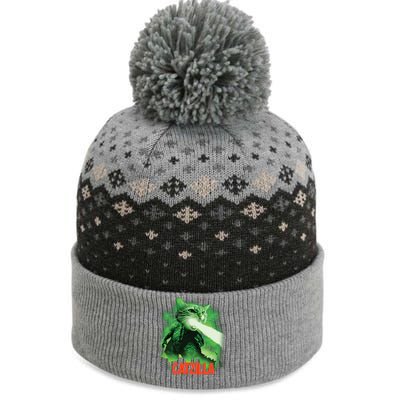 CATZILLA The Baniff Cuffed Pom Beanie