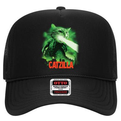 CATZILLA High Crown Mesh Back Trucker Hat