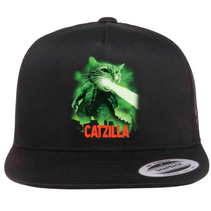 CATZILLA Flat Bill Trucker Hat