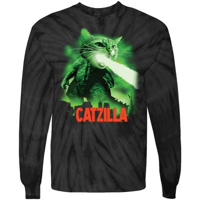 CATZILLA Tie-Dye Long Sleeve Shirt