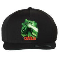 CATZILLA Wool Snapback Cap