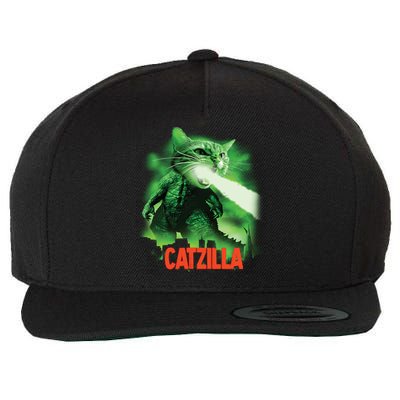 CATZILLA Wool Snapback Cap