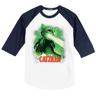 CATZILLA Baseball Sleeve Shirt