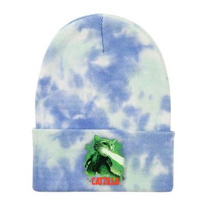 CATZILLA Tie Dye 12in Knit Beanie