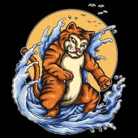 Catzilla Great Wave Impact Tech Backpack