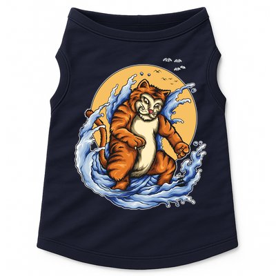 Catzilla Great Wave Doggie Tank