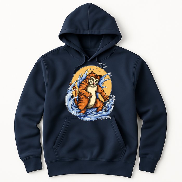 Catzilla Great Wave Hoodie