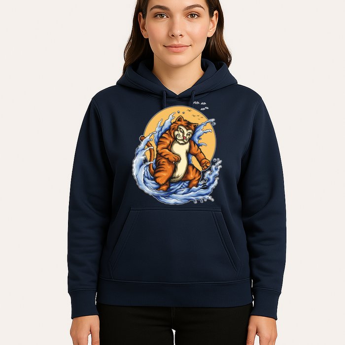 Catzilla Great Wave Hoodie