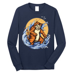 Catzilla Great Wave Long Sleeve Shirt