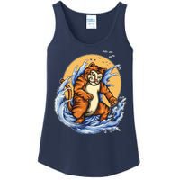 Catzilla Great Wave Ladies Essential Tank