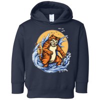 Catzilla Great Wave Toddler Hoodie