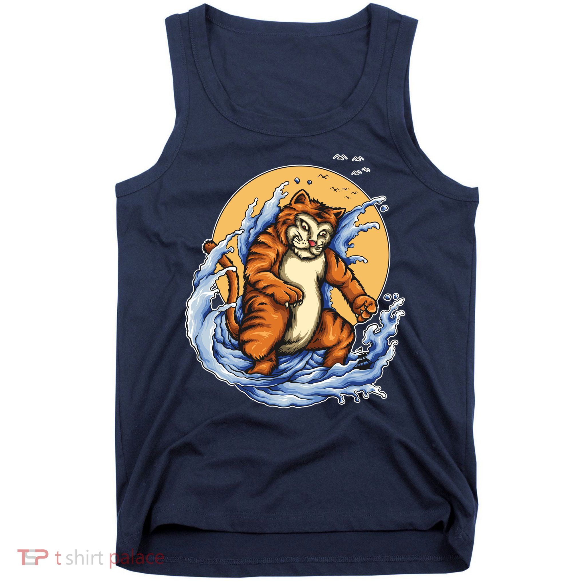 Catzilla Great Wave Tank Top