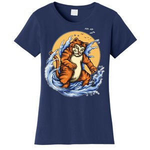 Catzilla Great Wave Women's T-Shirt