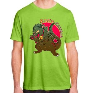 Catzilla Japanese Monster Movie Adult ChromaSoft Performance T-Shirt