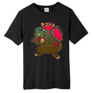 Catzilla Japanese Monster Movie Tall Fusion ChromaSoft Performance T-Shirt