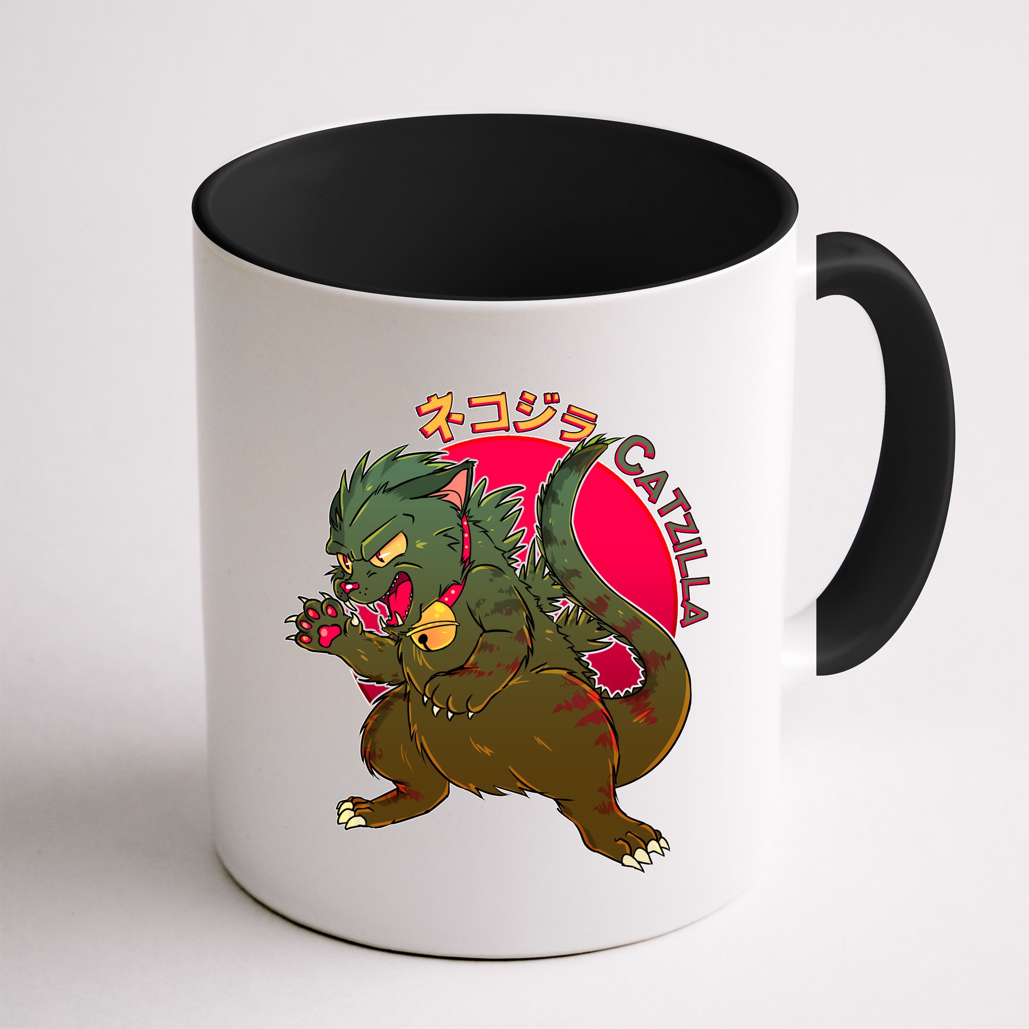 Catzilla Japanese Monster Movie Mug