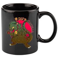 Catzilla Japanese Monster Movie 11oz C Handle Ceramic Mug