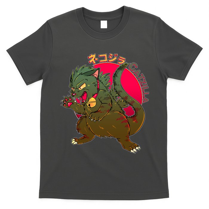 Catzilla Japanese Monster Movie T-Shirt