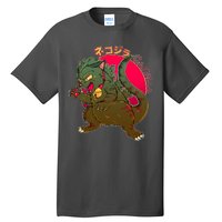 Catzilla Japanese Monster Movie Tall T-Shirt