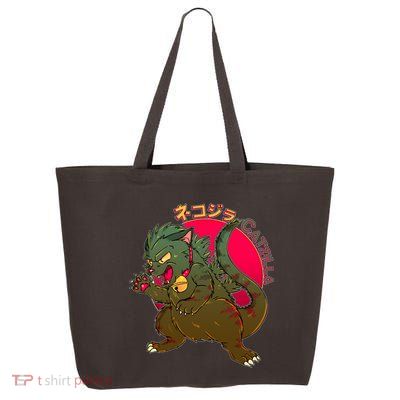 Catzilla Japanese Monster Movie 25L Jumbo Tote