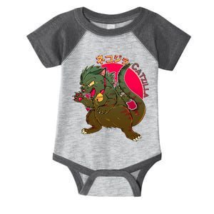 Catzilla Japanese Monster Movie Infant Baby Jersey Bodysuit