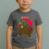 Catzilla Japanese Monster Movie Toddler T-Shirt