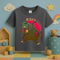 Catzilla Japanese Monster Movie Toddler T-Shirt