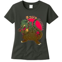 Catzilla Japanese Monster Movie Womens T-Shirt