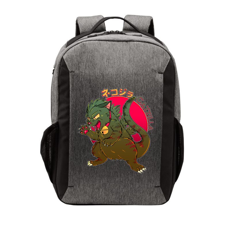 Catzilla Japanese Monster Movie Vector Backpack